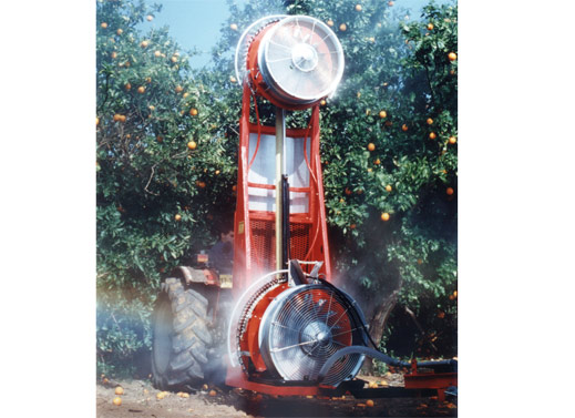 2 Levels air blast orchard & plantation sprayer.